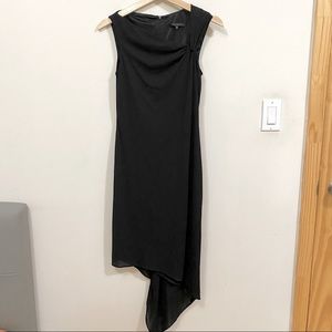 David Meister Asymmetrical Dress